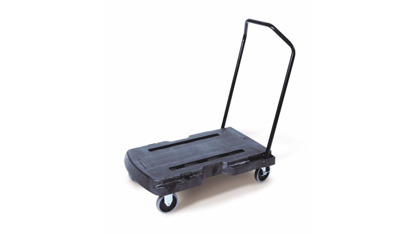Rubbermaid Commercial Products Flatbed PE Platform Trolley, 82.6 x 52.1cm, 181.4kg Load