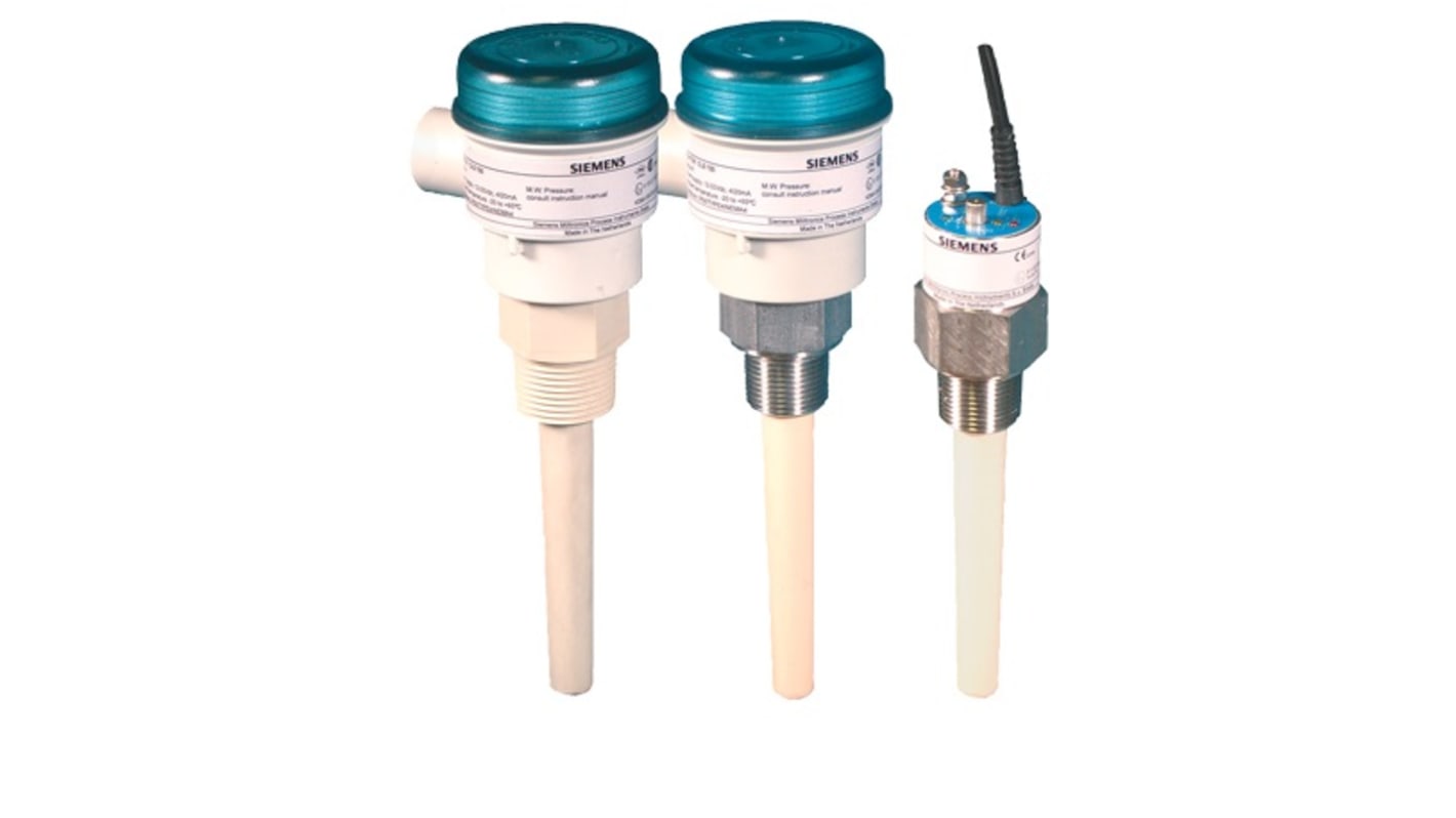 Siemens Pointek CLS Series Capacitance Point Level Switch Level Switch, 4-20mA Output, Threaded, Fully Synthetic PPS