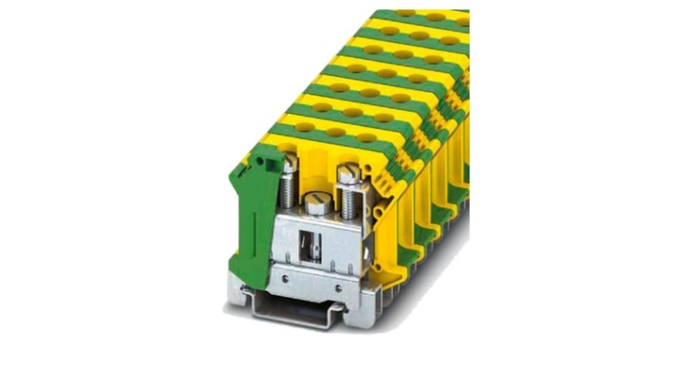 Siemens 8WH1201-0CM07 8WH1201 Series Green/Yellow, Single-Level, Screw Termination