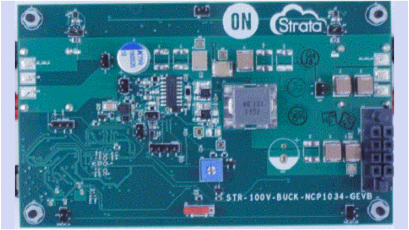 onsemi 評価ボード, 評価ボード, バックコンバータ, NCP1034 用, STR-100V-BUCK-NCP1034-GEVB