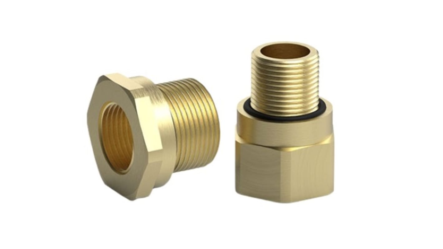 Peppers Cable Gland Adaptor, Brass, AR Series