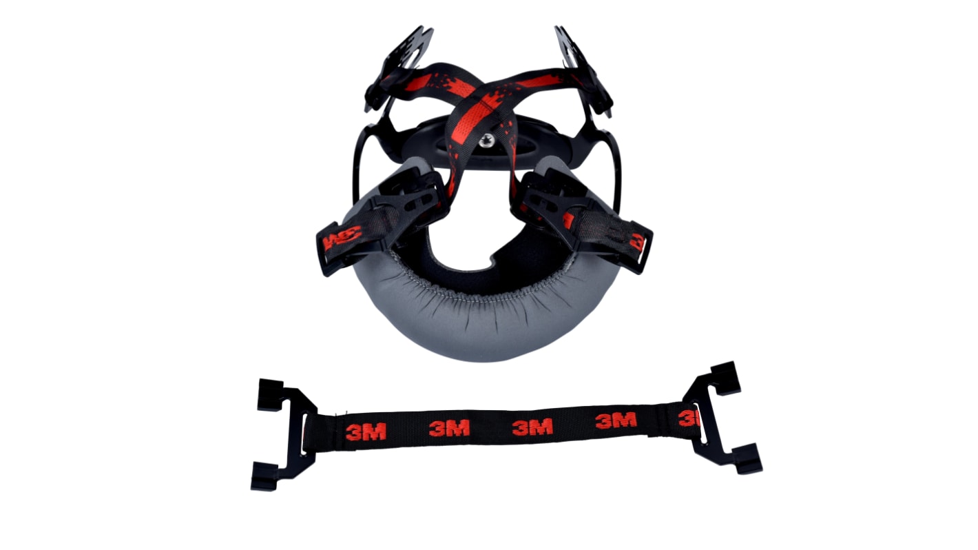 3M ABS Red Hard Hat CradleX5500 Safety Helmet