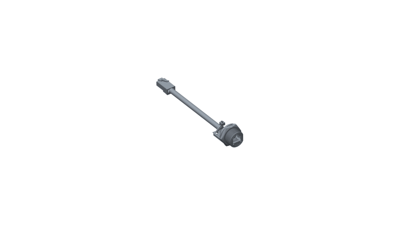 Amphenol Industrial RCP Series Female RJ45 Connector, Front Mount, Cat5e 1 Port 8 -Way