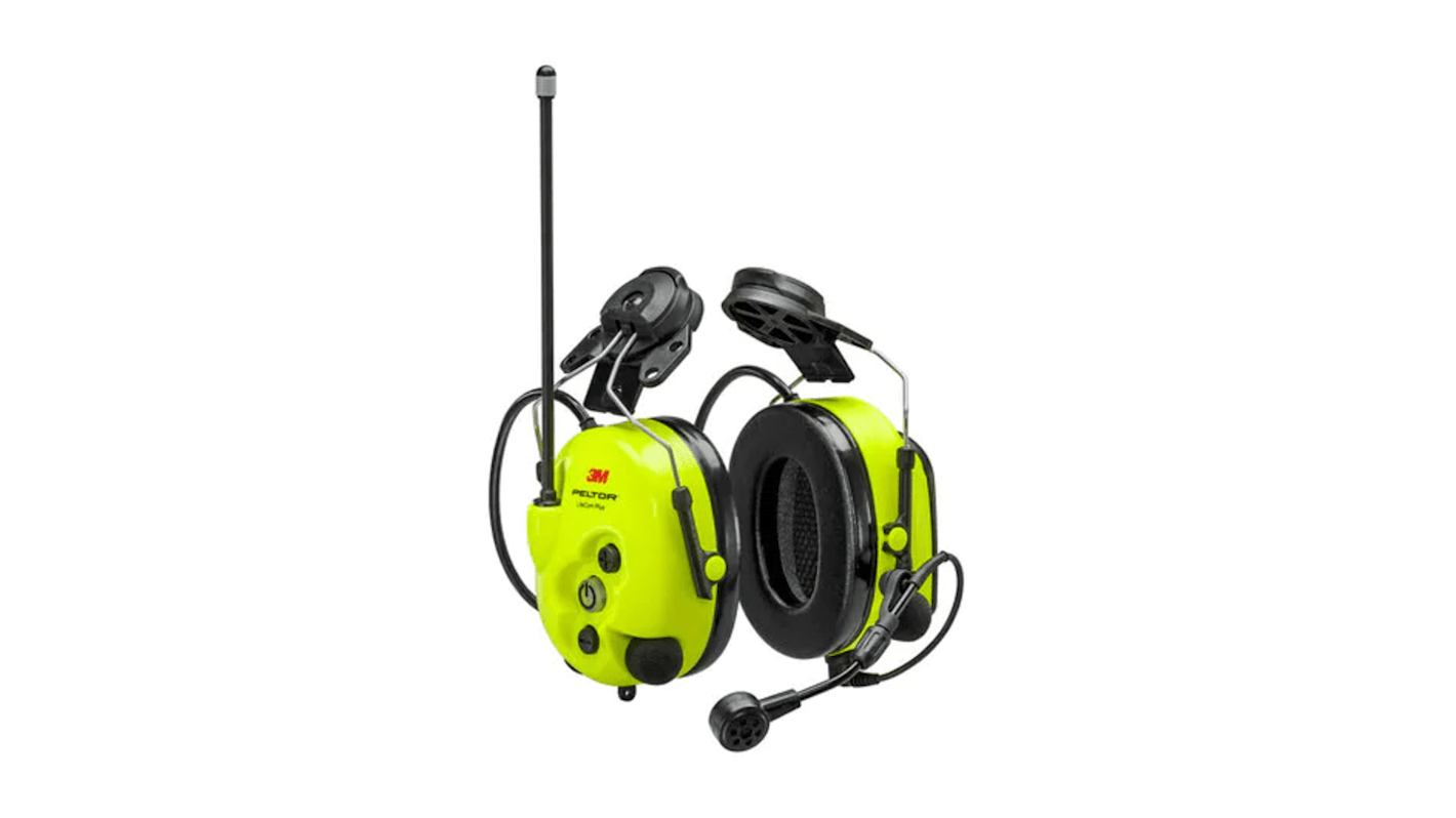 3M PELTOR LiteCom Plus Gelb Helmmontage Gehörschutz, 31dB, , CE