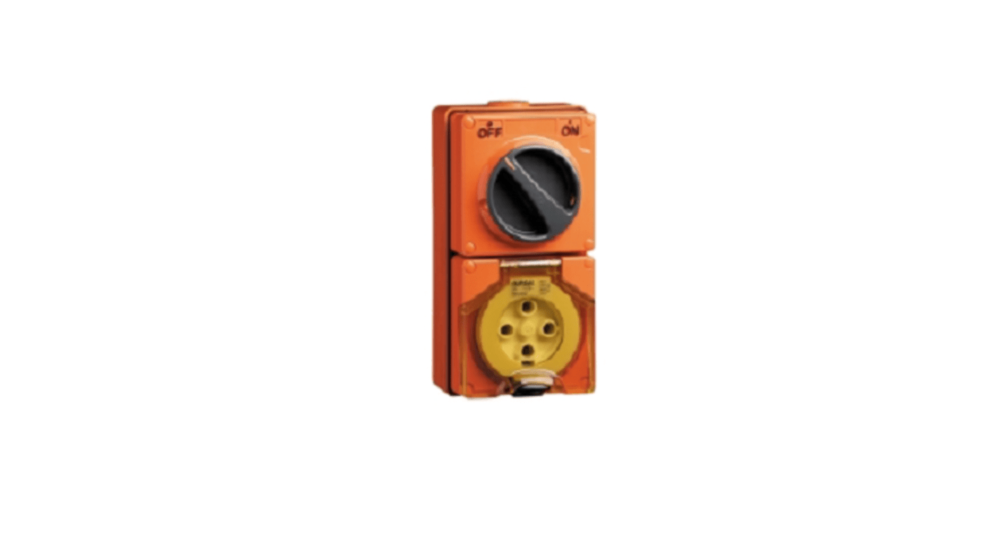 Clipsal Electrical New Zealand / Australian Mains Sockets, 32A, Surface Mount, 500 V ac