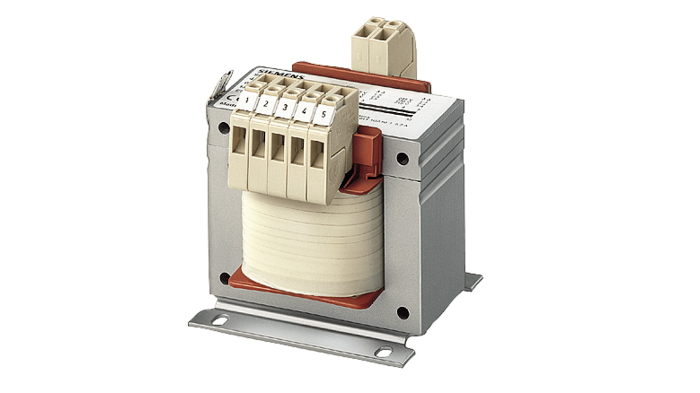 Siemens 100VA Panel Mount Transformer, 242V ac Primary, 24V Secondary