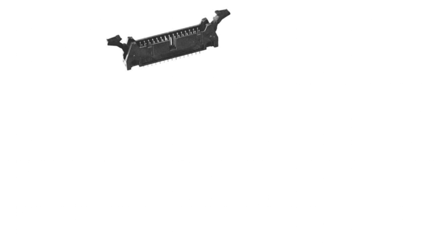 Hirose HIF3B Series Straight Through Hole PCB Header, 20 Contact(s), 2.54mm Pitch, 2 Row(s), Shrouded