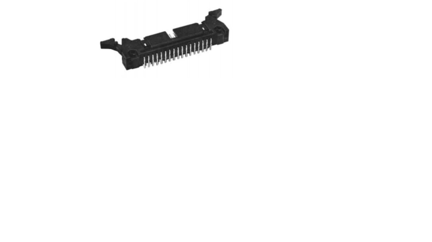 Hirose 30p双排排针 直角, 2.54mm间距, THT安装, HIF3B系列