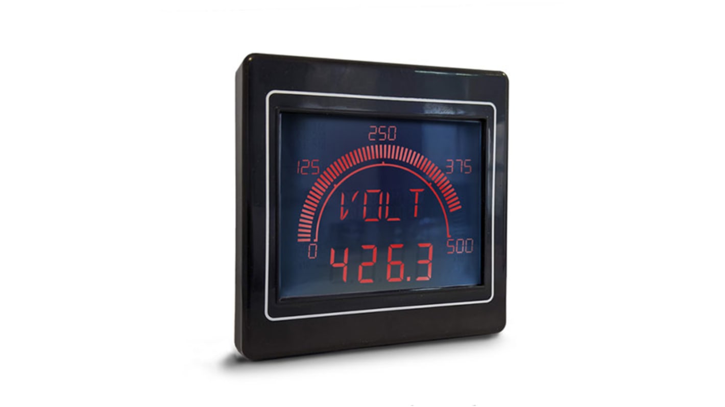 Trumeter LCD Process Meter, 68mm x 68mm