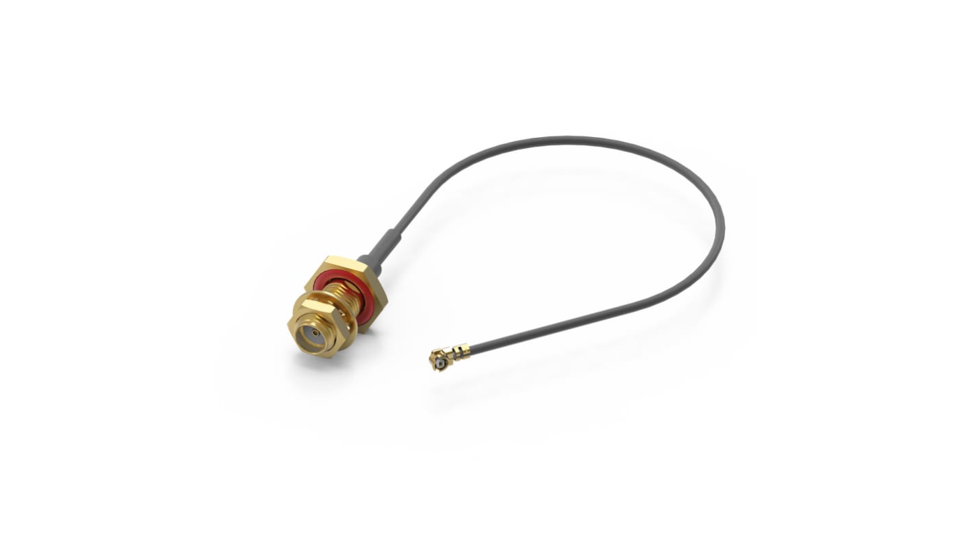 Wurth Elektronik Female SMA to Male UMRF, 100mm, Terminated50 Ω