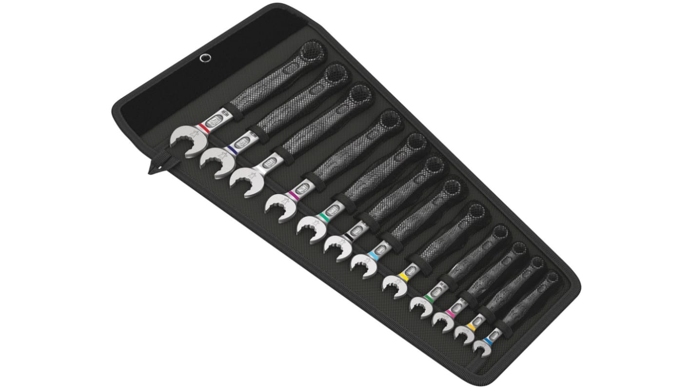Wera Joker 6003 Series 12-Piece Combination Spanner Set, 6 → 17 mm
