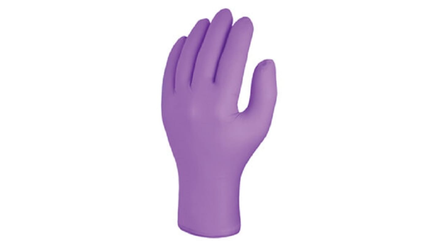 Skytec IRIS Purple Powder-Free Nitrile Disposable Gloves, Size XL, 100 per Pack