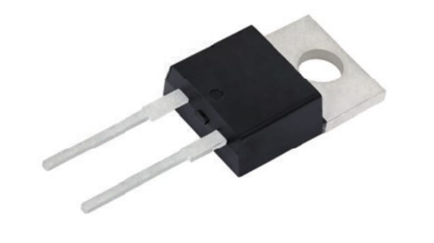 Vishay THT Gleichrichter & Schottky-Diode, 600V / 15A, 2-Pin 2 L TO-220AC