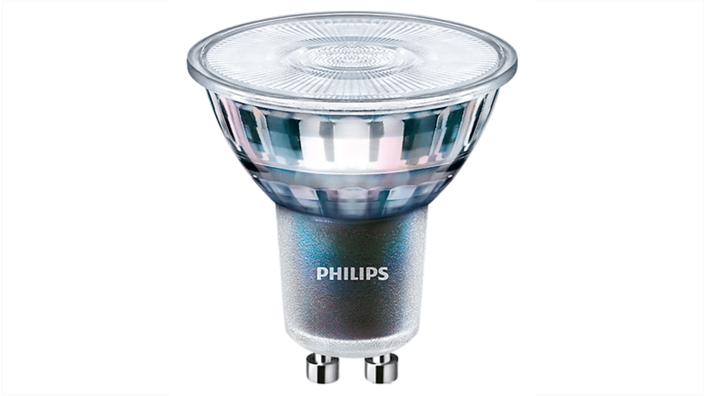 929001347499 Philips MASTER GU10 LED GLS Bulb 5.5 W 50W 3000K Warm White PAR 16 shape RS