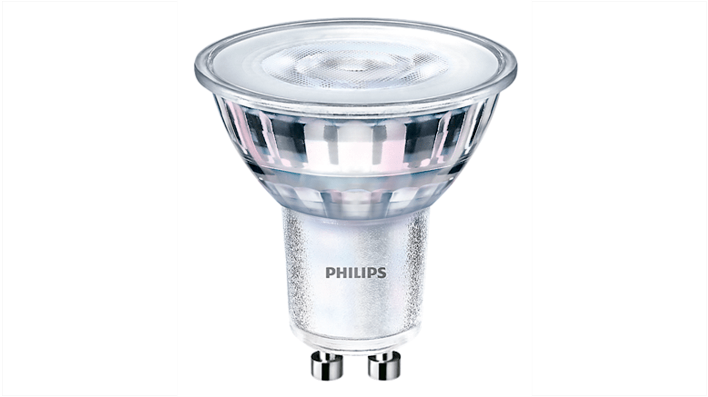 Philips CorePro, LED-Lampe, PAR 16 dimmbar, 4 W / 230V, GU10 Sockel, 3000K warmweiß