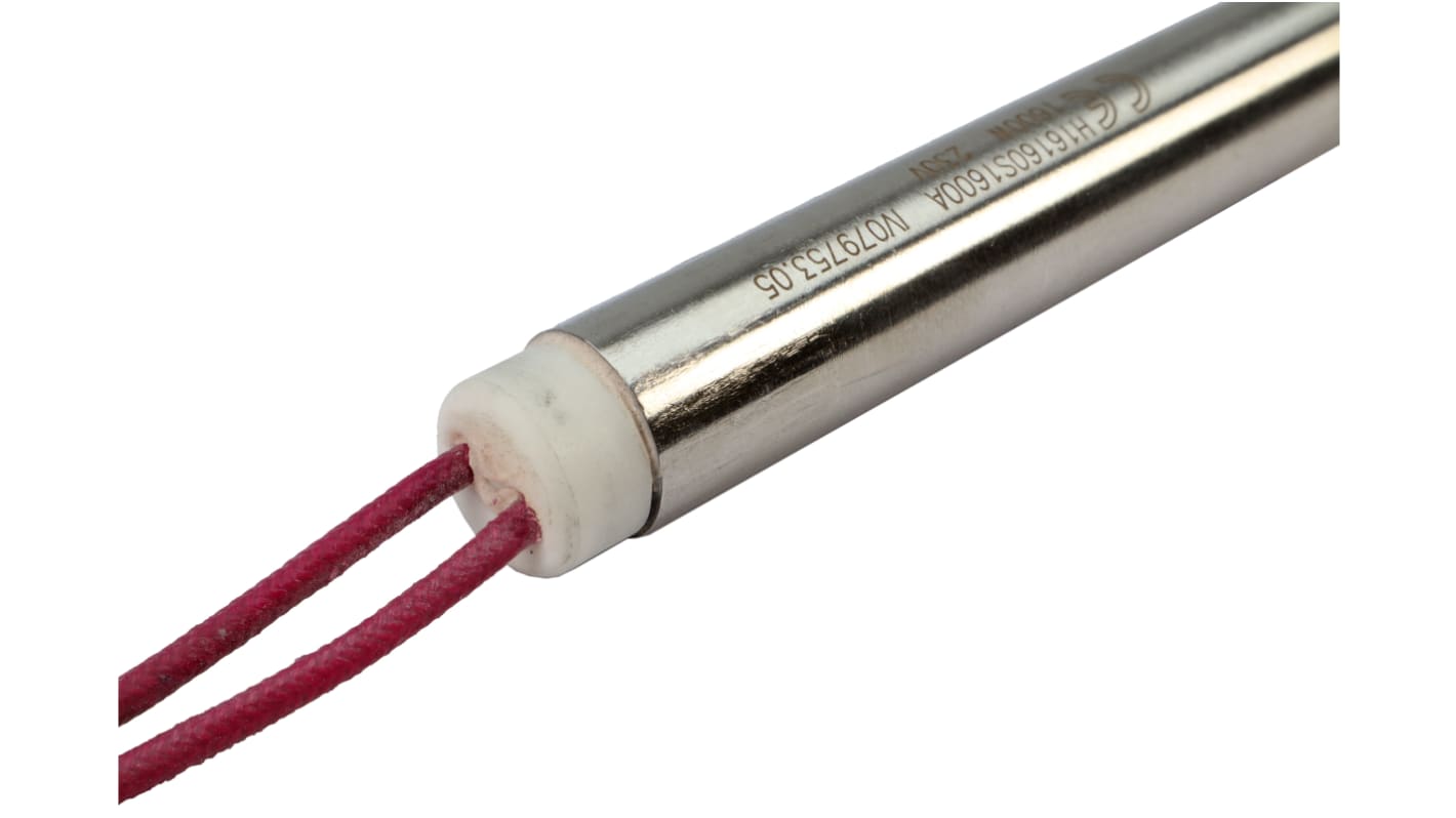 Acim Jouanin Cartridge Heater, 160mm, 1.6 kW, 230 V ac