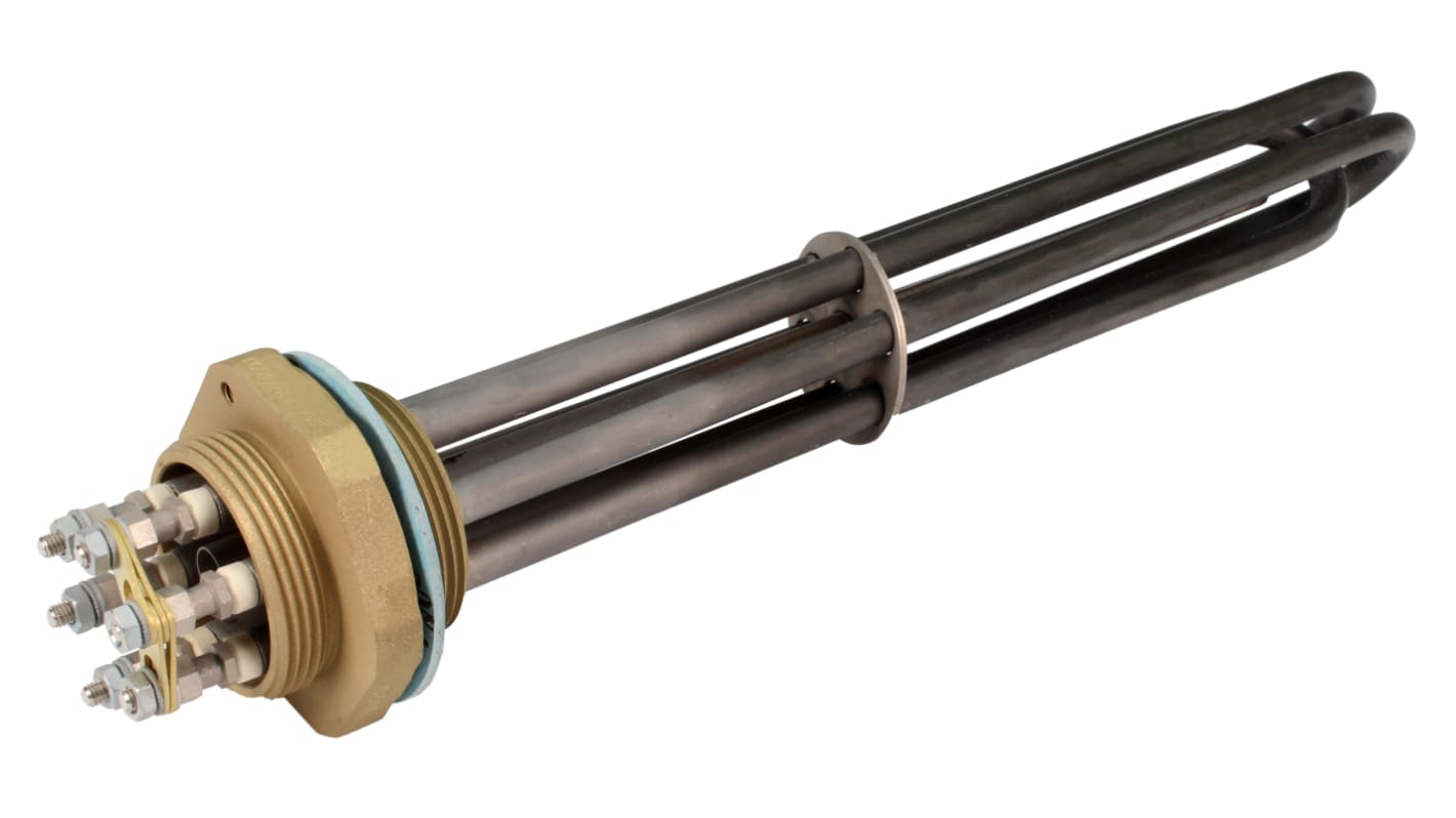 Acim Jouanin Immersion Heater, 480mm, 6 kW, 230 → 400 V ac