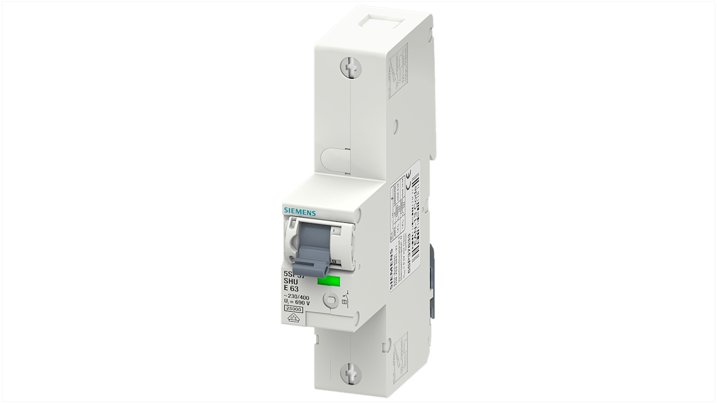 Siemens SENTRON 5SP3720 MCB, 1P, 20A, Type E