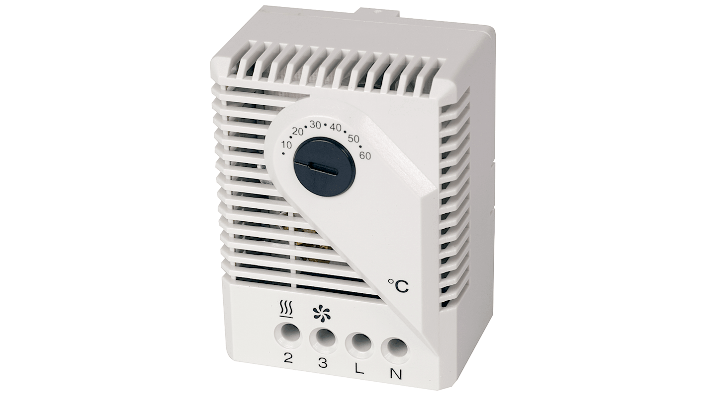 Termostaty 10 → 60 °C. 230 V Siemens parametry styku: 10A Sivacon