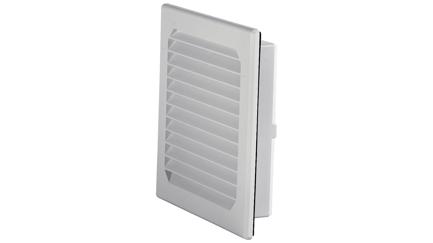 Siemens Plastic Vent Grille, Parallel Slat, 148 x 148mm