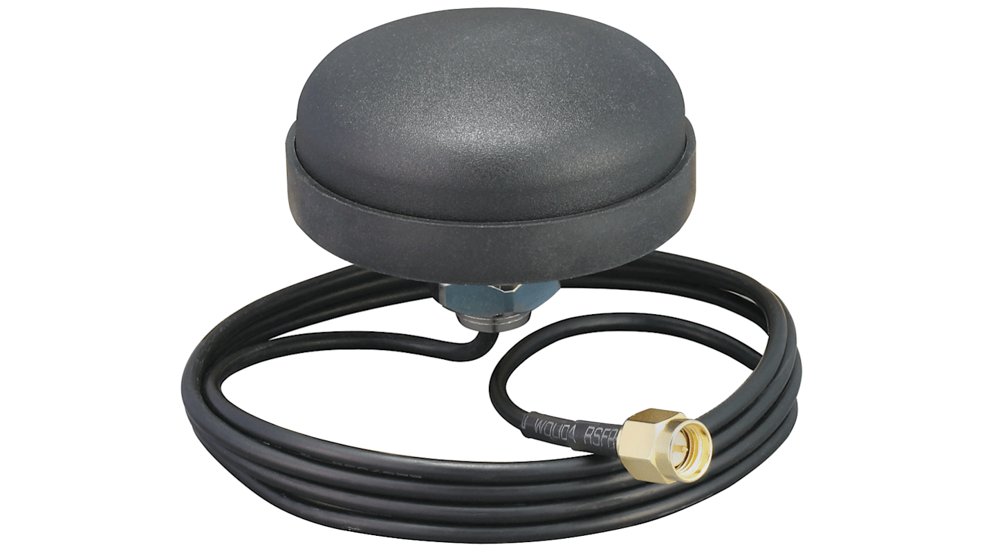Omnidirezionale Antenna multibanda Linx Dipolo ANT-5GW-SPS1-1 SMD Disco, Esterno SMA Maschio 2G (GSM/GPRS), 3G (UTMS),