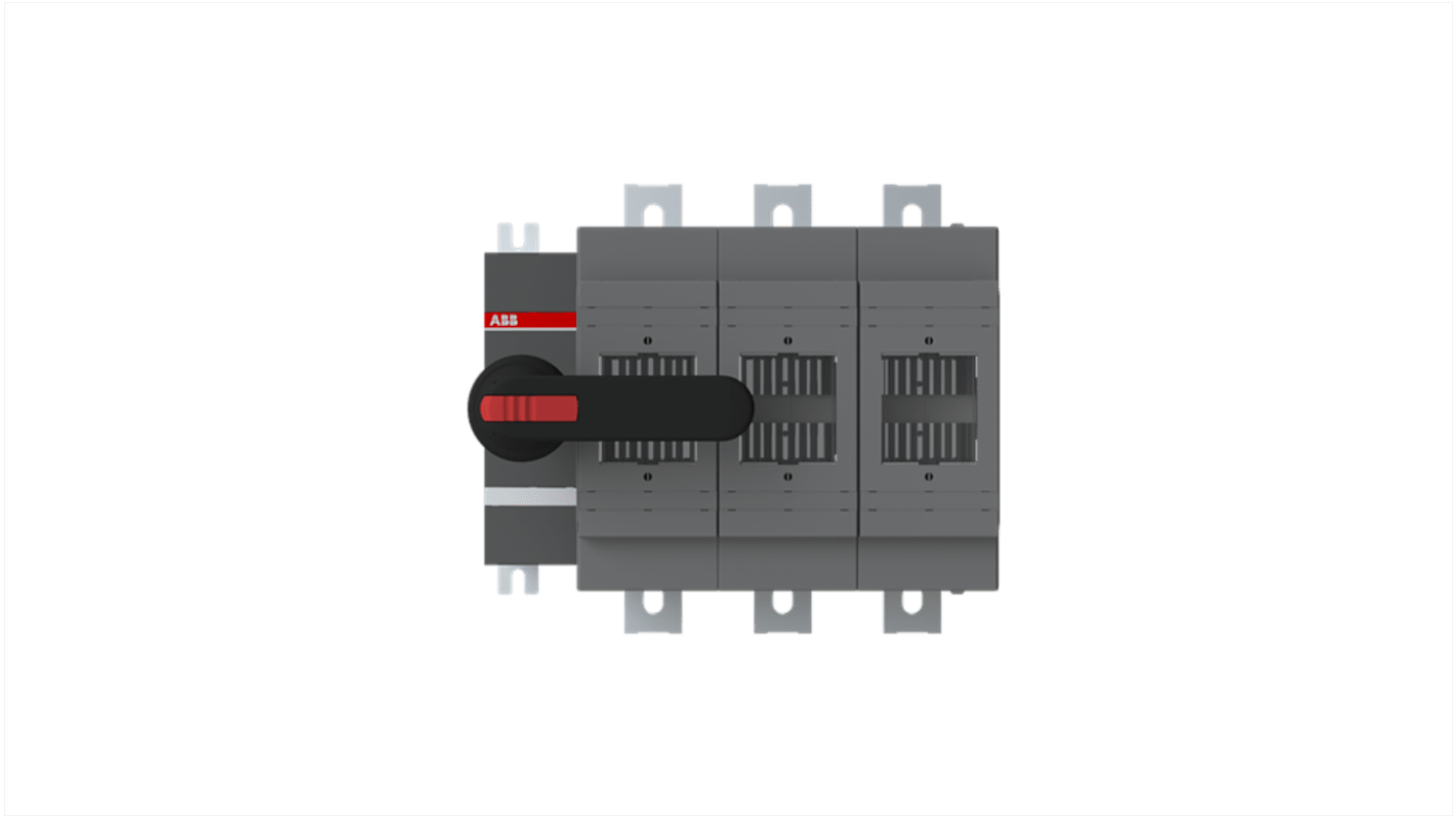 ABB Fuse Switch Disconnector, 3 Pole, 630A Fuse Current