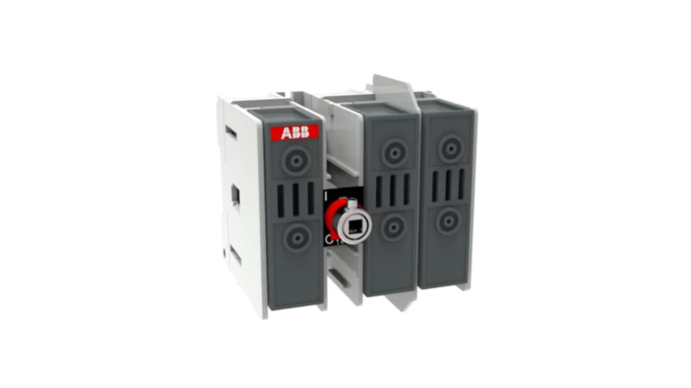 ABB OS Pole Base Mounting Fused Switch Disconnector - 30A Maximum Current, 22kW Power Rating
