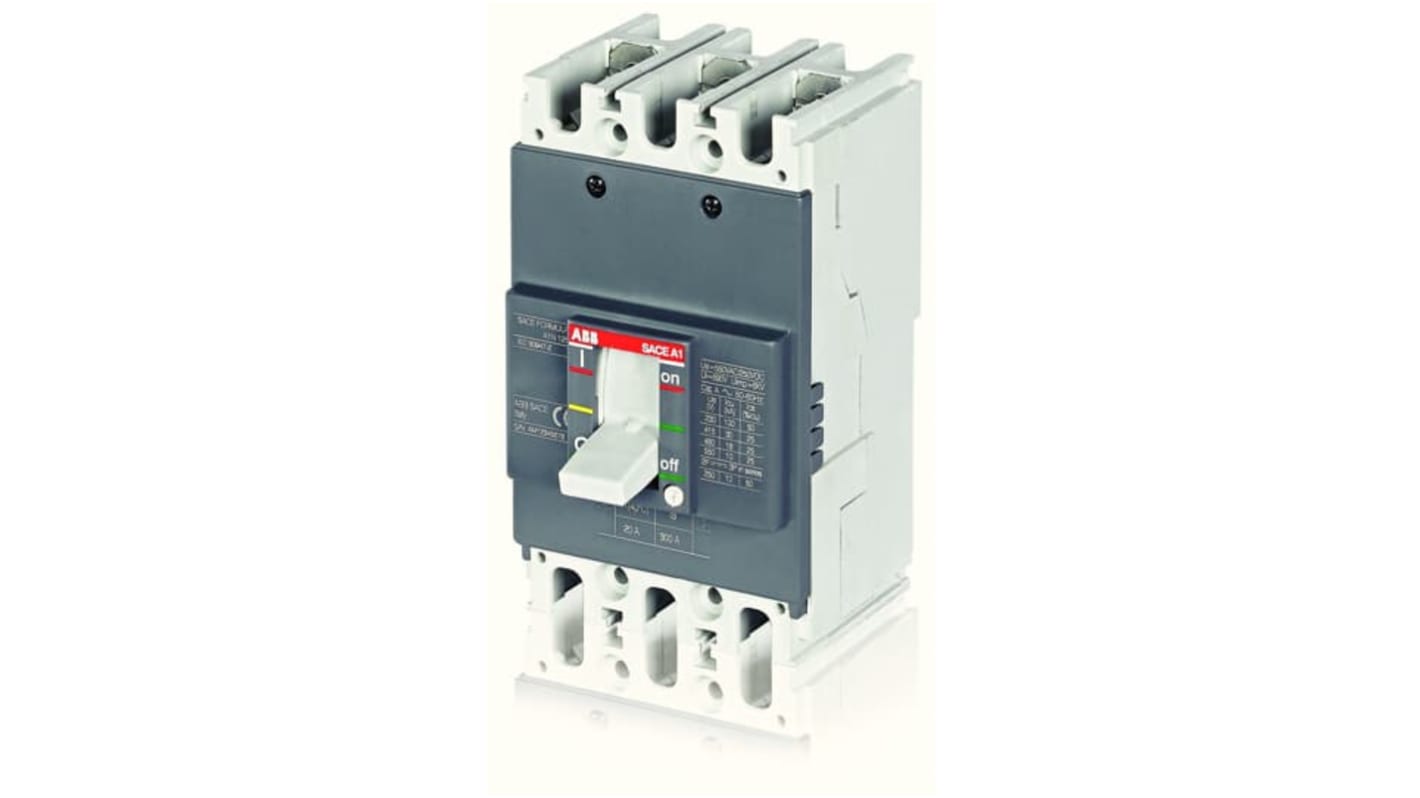 Interruttore automatico con contenitore stampato MCCB 1SDA074641R1 XT1N 125 TMF 50-500 3p F F, 1, 16A, Fissa