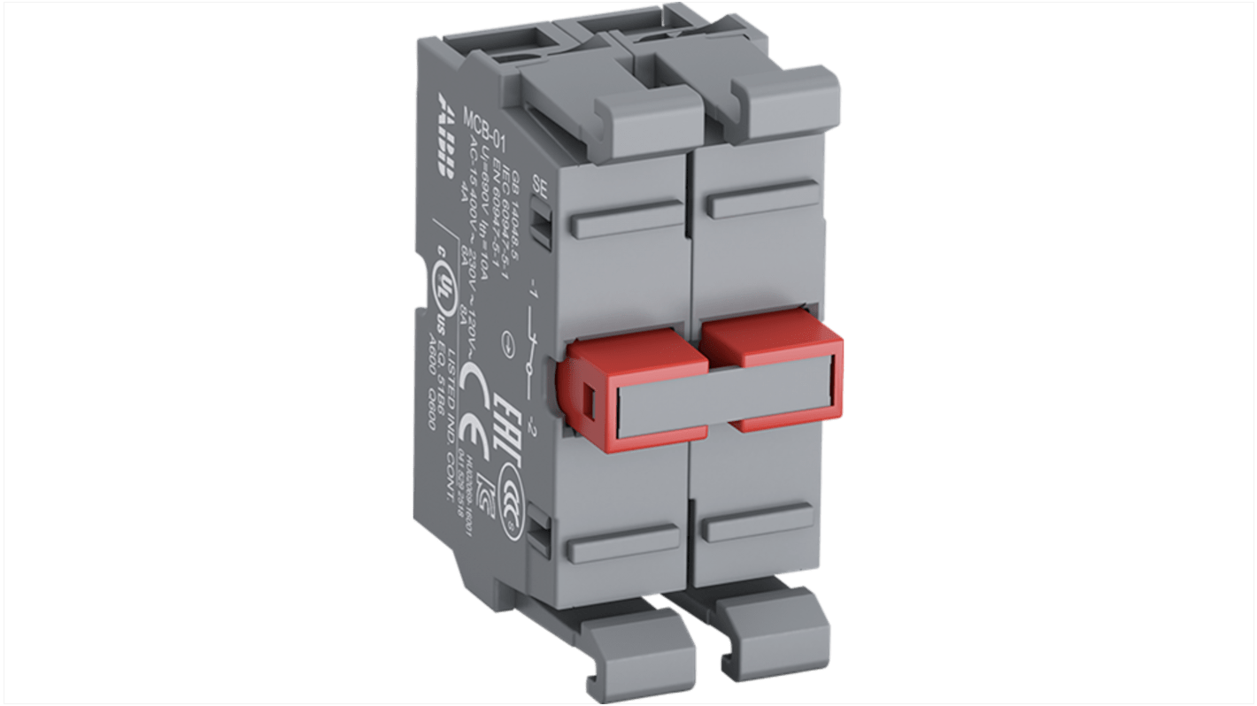 ABB MCB Series Contact Block, 690V, 1CO