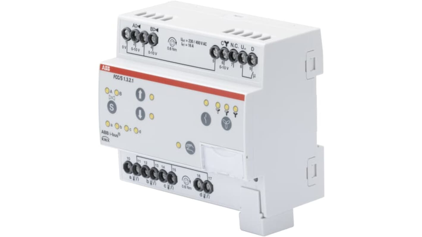 ABB 风机调速器, 0 → 10 V电源, 最大16A, FCC系列