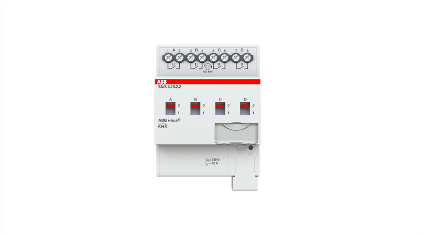 Actionneur commutateur ABB pour Système de bus KNX