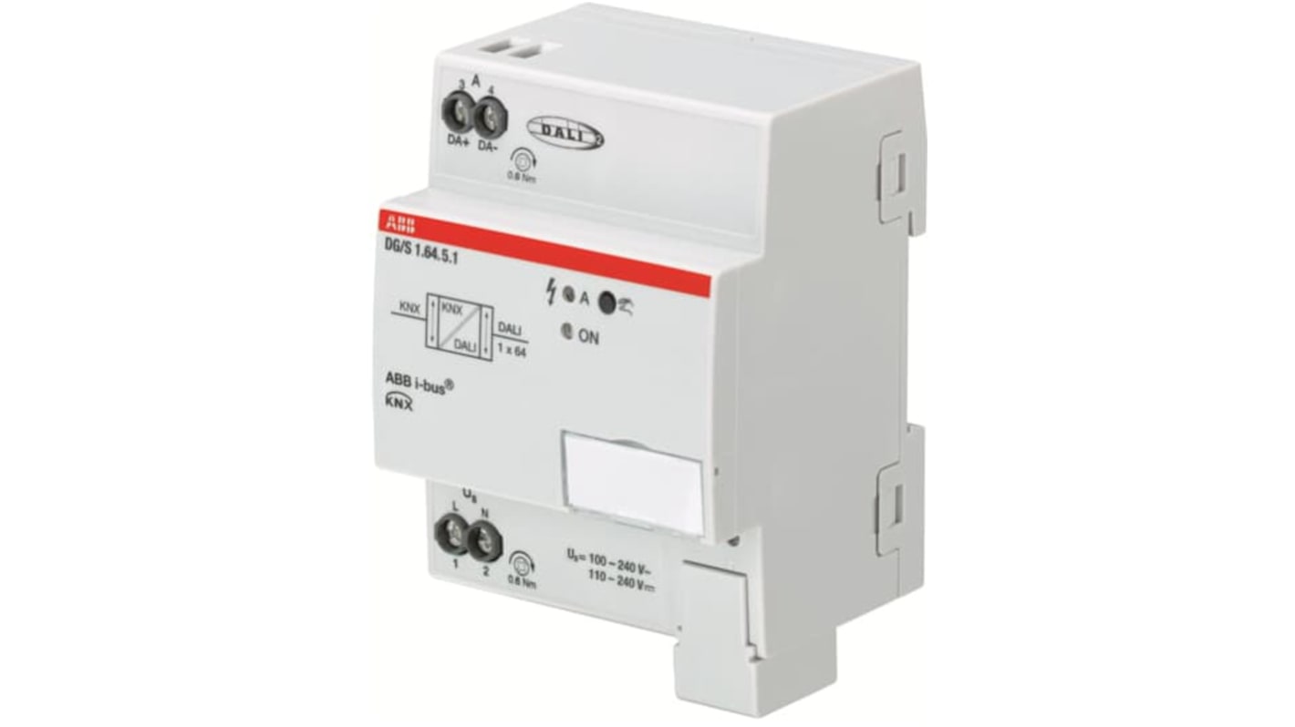 ABB 灯光控制器 网关, 额定240 V 交流, DIN导轨安装, DG/S系列