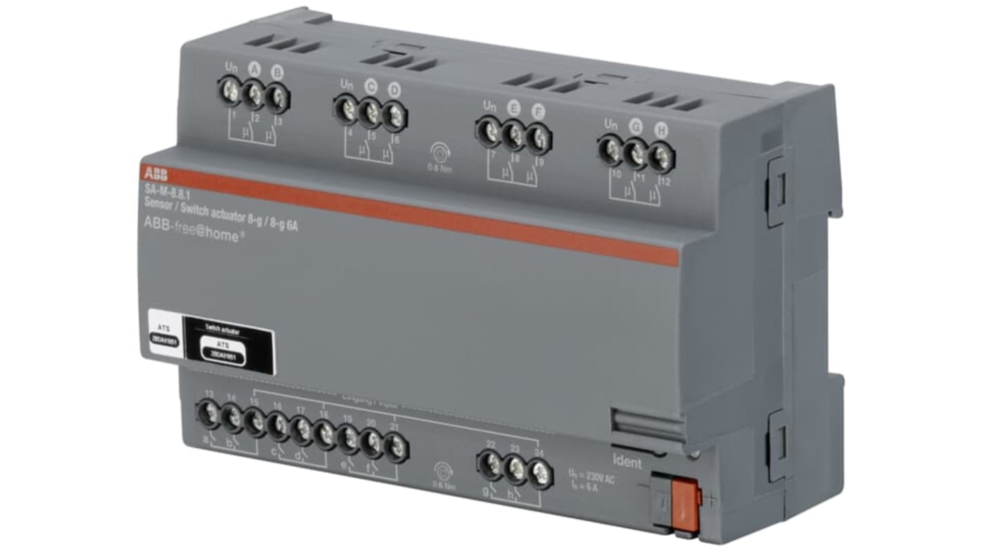 ABB PLC I/O Module for Use with KNX Bus System