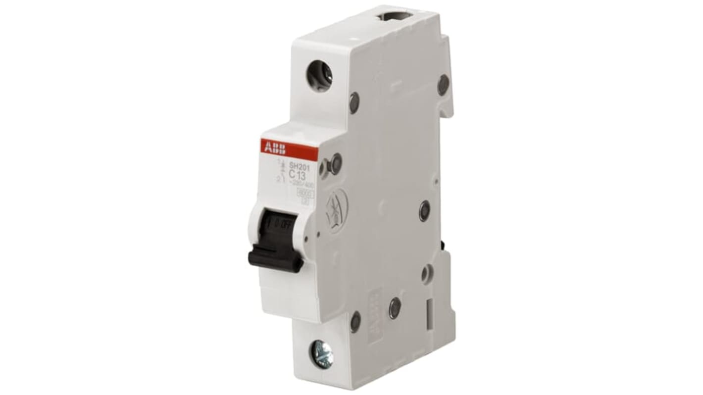 ABB Compact Home SH200 MCB, 1P, 4A Curve C