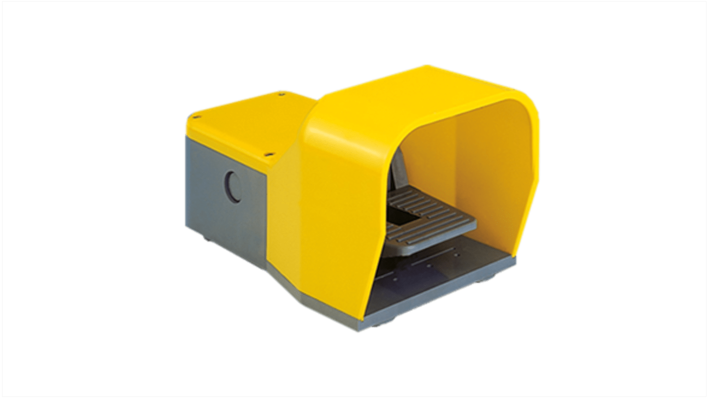Interruptor de pedal, IP65, ABS, 10 A, 250V, 400V, Acción de inserción IPSY