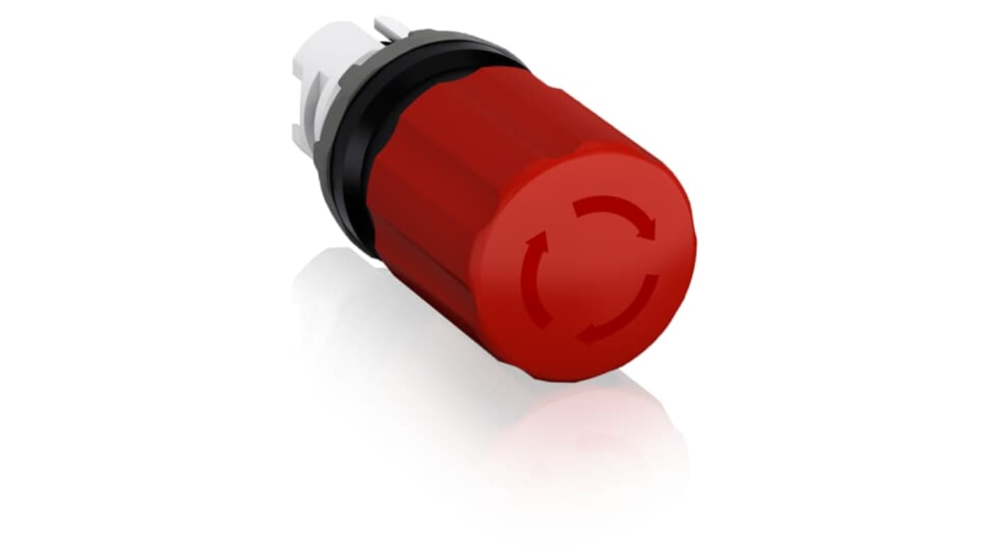 ABB, Twist Release, Emergency Stop Push Button Head