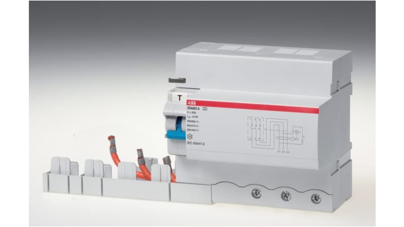 ABB DDA803AC RCD, 63A, 3 Pole, 30mA