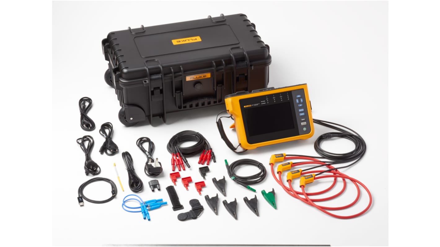 Fluke Villamos hálózat elemző, 1777, 3 fázis, 6000A, 1500mW, DKDCAL