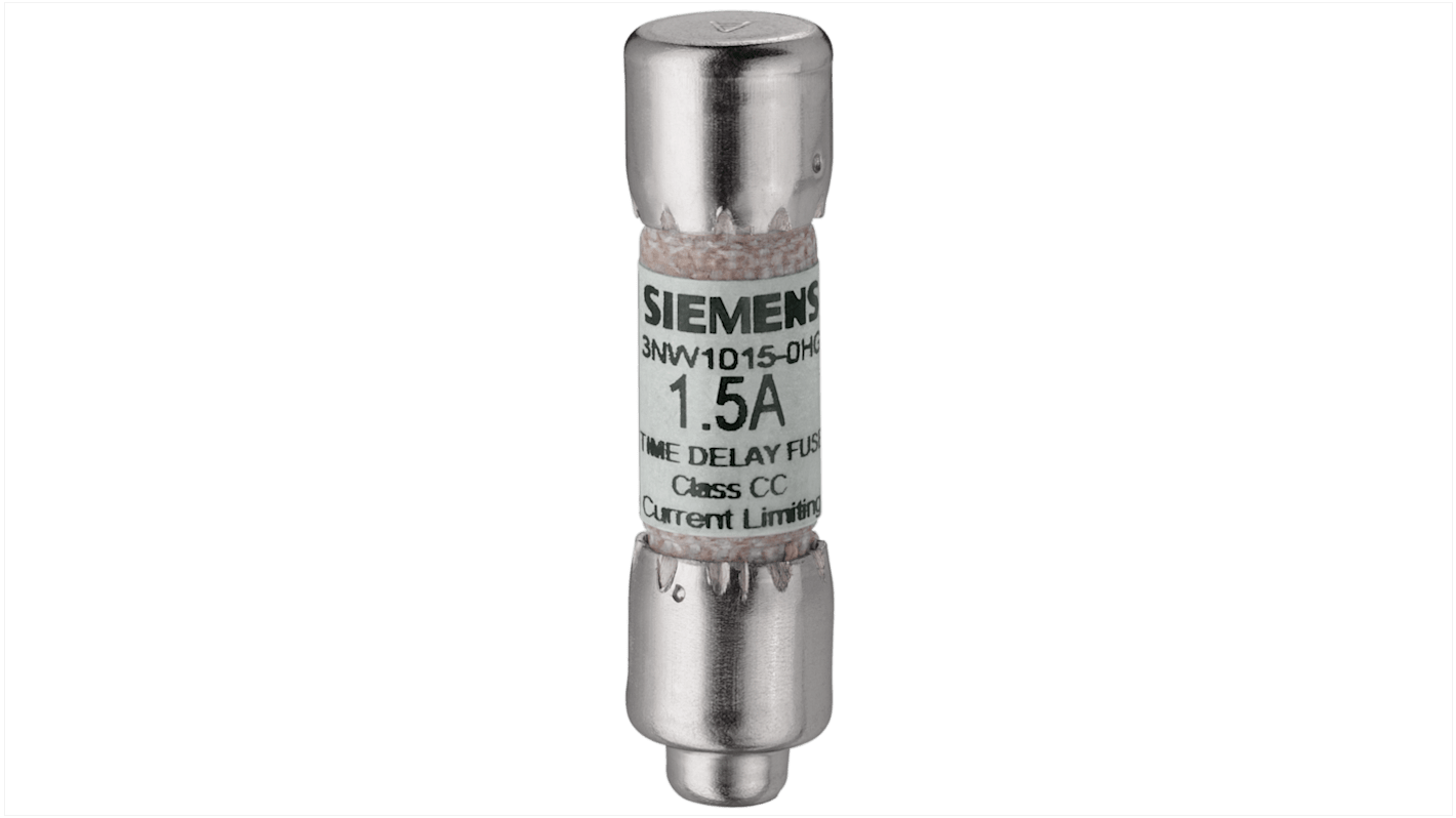 Cartouche fusible Siemens, 1A 10 x 38mm 600V