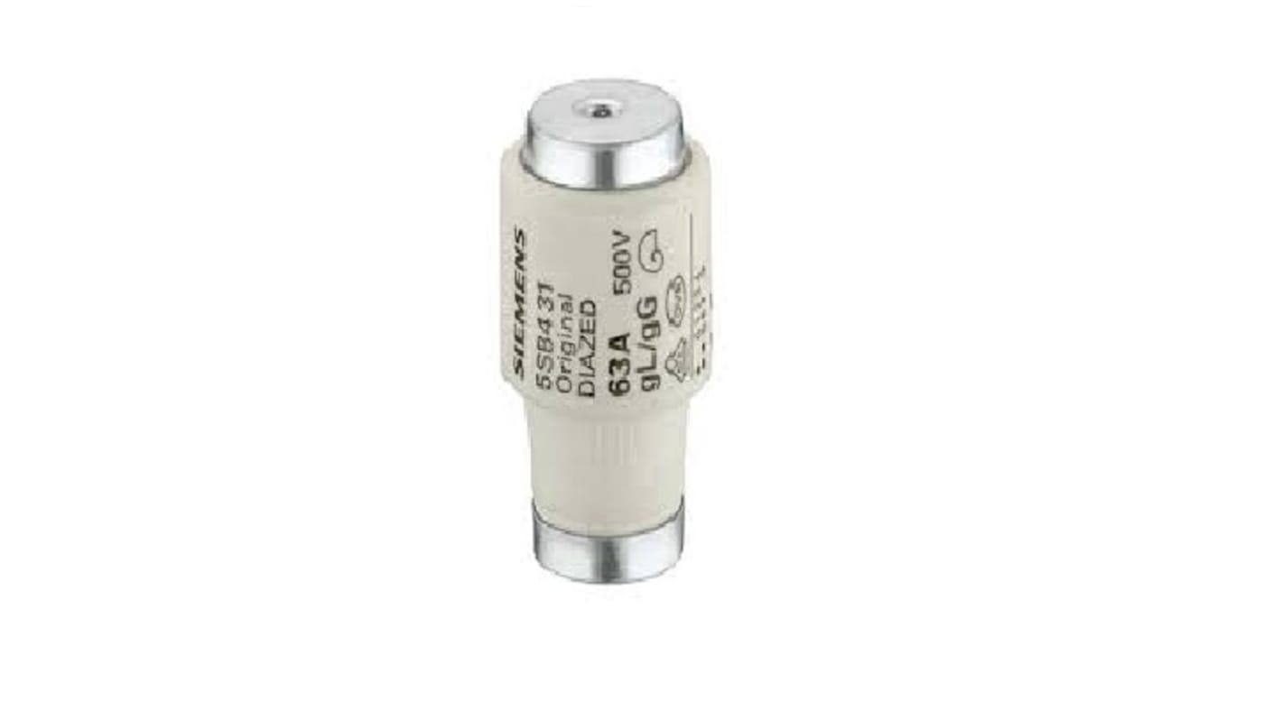 Siemens 35A DIII Diazed Fuse, 440 V dc, 500V ac