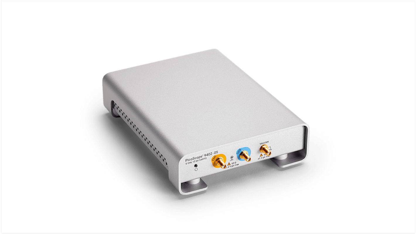 Pico Technology 数字示波器, SXRTO示波器, 基于PC, 5GHz带宽, 2模拟通道, PicoScope 9000系列 9402-05 CDR