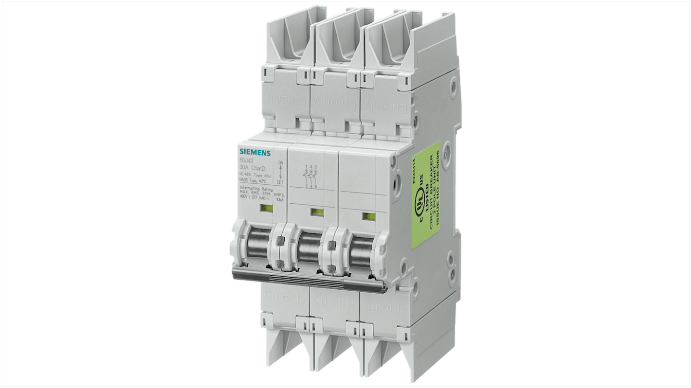 Interruttore magnetotermico Siemens 3P 40A