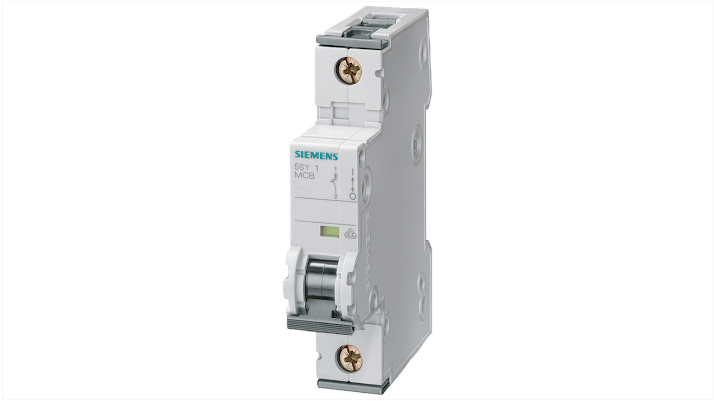 Interruttore magnetotermico Siemens, 1P 1A, Tipo B