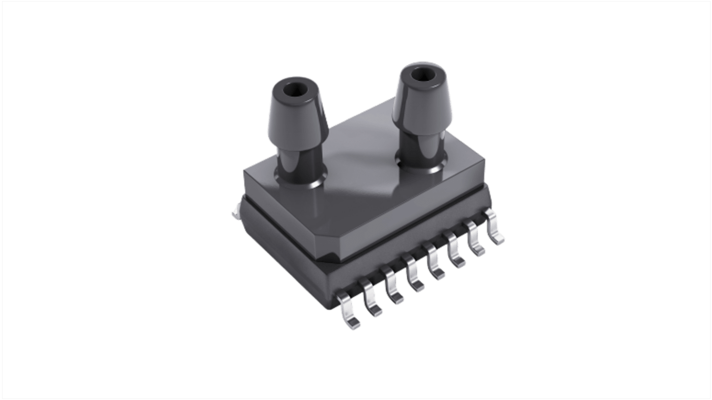 SM9233-BCE-S-250-000, Sensor til trykmåler 250Pa, 16 ben, SOIC