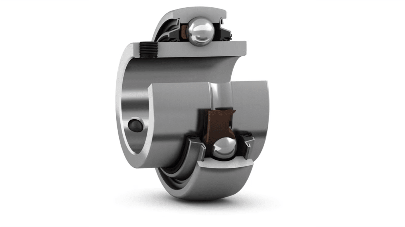 SKF ベアリングインサート, スチール, 内径：40mm, 外径：80mm, YARAG 208