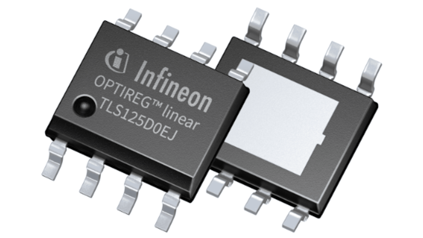 Infineon 线性线性稳压芯片, 45 V输出, 250mA最大输出, 单路输出, PG-DSO, 8针