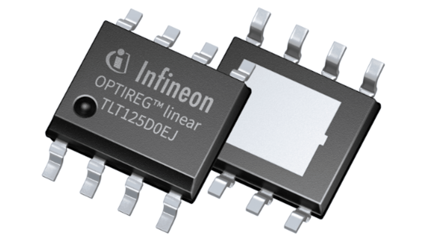 Infineon 线性线性稳压芯片, 45 V输出, 250mA最大输出, 单路输出, PG-DSO, 8针