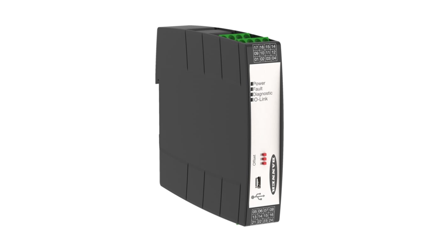 Banner SI-RF Module 24V dc, Dual-Channel 2 Safety Contacts