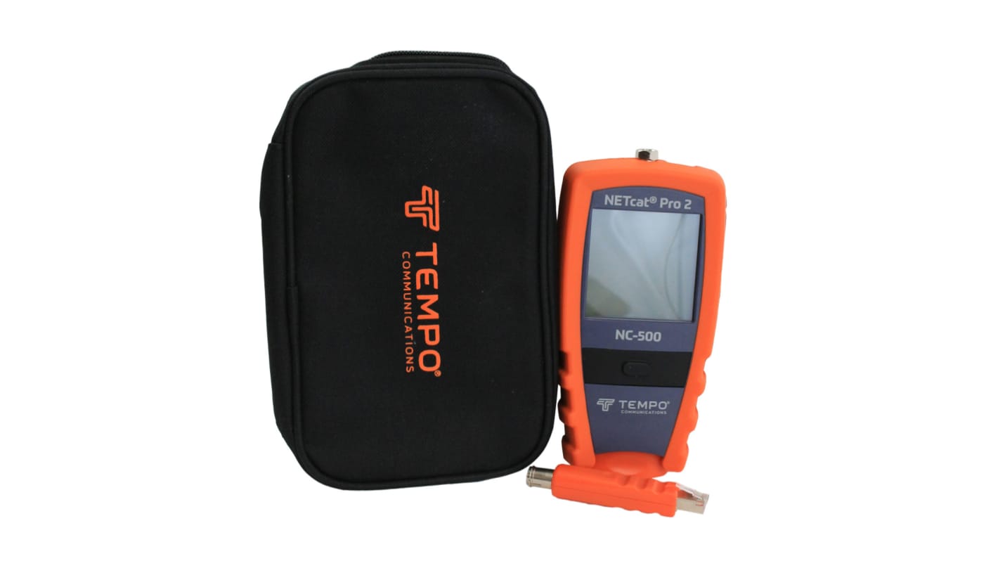 Tempo NC-520 Kit with 8 Remotes Cable Tester Coaxial, STP, UTP