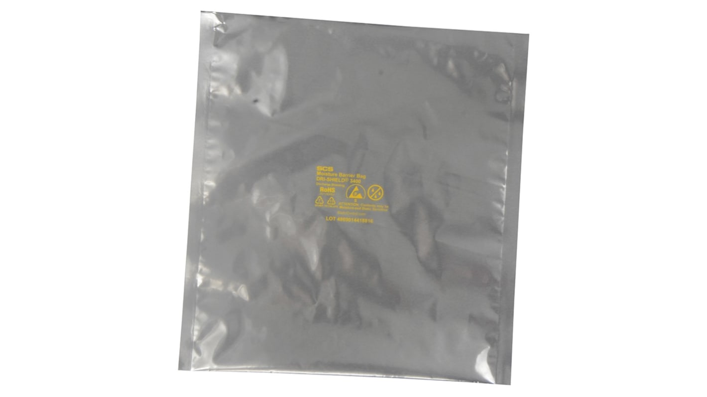 Sacchetto antistatico SCS 455mm x 405mm, col. Argento, 100 pz.
